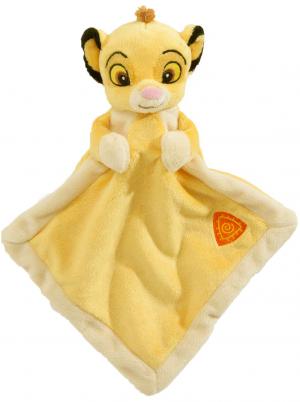 Doudou Lion Disney Simba roi lion mouchoir jaune - Mister Doudou : SOS  Doudou Perdu