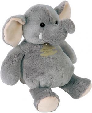 peluche elephant gris