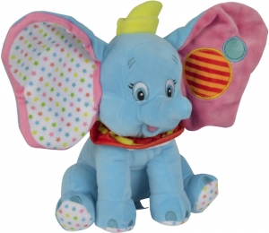 NICOTOY 6315871949 Disney Dumbo et son doudou, ± 38 cm, Peluche, +0m :  : Jeux et Jouets