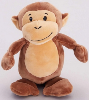 Mono peluche marrón alt. 60 cm SINGE