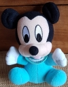 Peluche Baby Mickey bleu 14 cm Disney Baby - Nicotoy - Simba Toys (Dickie)